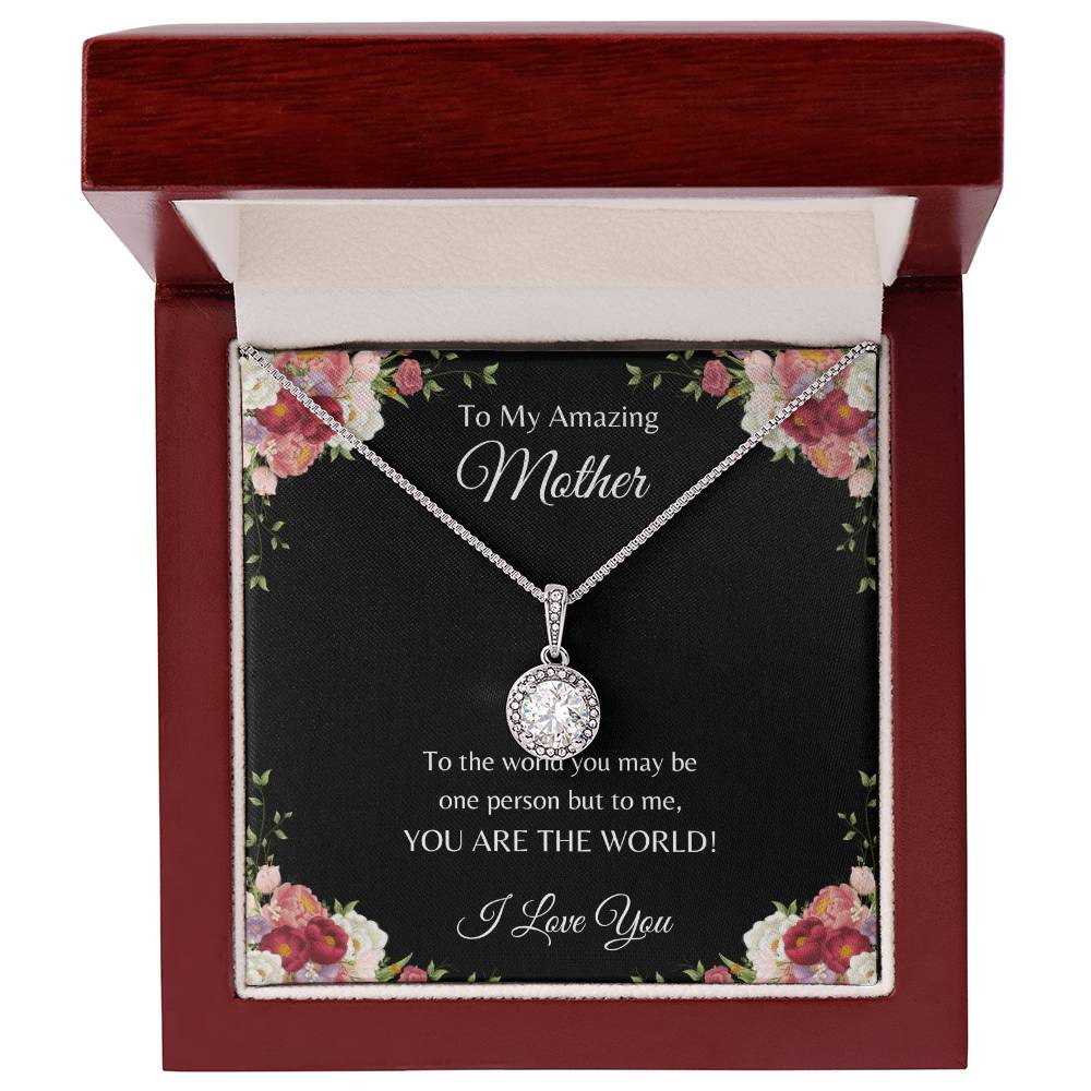 Mother, you are the world Necklace