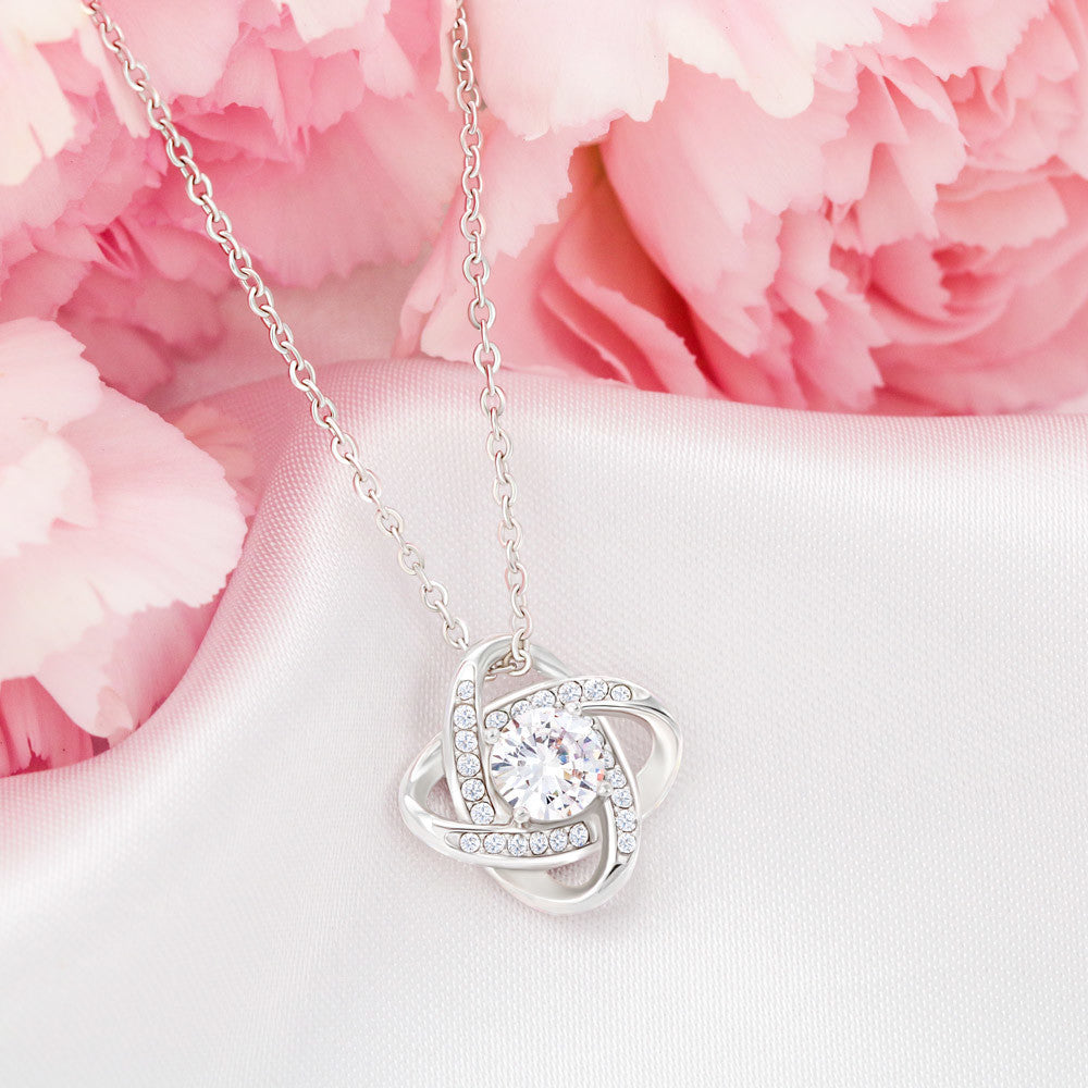 Mother In Law Love Knot Necklace - Mother's Day