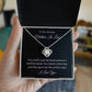 Mother In Law Love Knot Necklace - Mother's Day