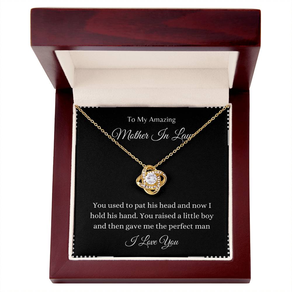 Mother In Law Love Knot Necklace - Mother's Day