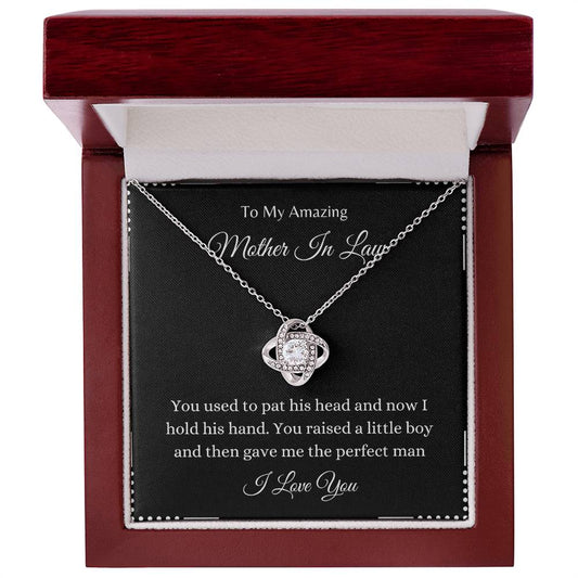 Mother In Law Love Knot Necklace - Mother's Day